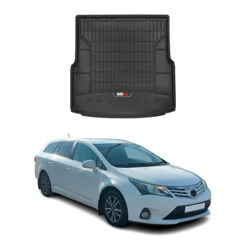 Nur Für Kurze Zeit OMAC Gummi Kofferraumwanne für Toyota Avensis Touring Sport 2009-2015 3D TPE