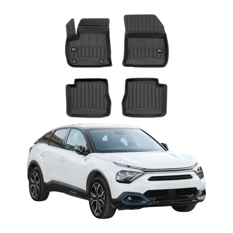Ausverkauf OMAC Gummi Fußmatten für Citroen C4 EV 2021-2026 Premium TPE Automatten 4tlg