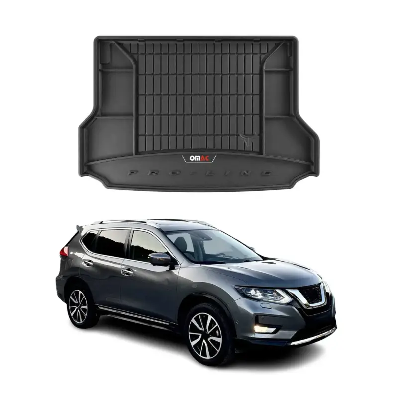 OMAC Gummi Kofferraumwanne für Nissan X-Trail III T32 2017-2021 Facelift TPE Online Kaufen
