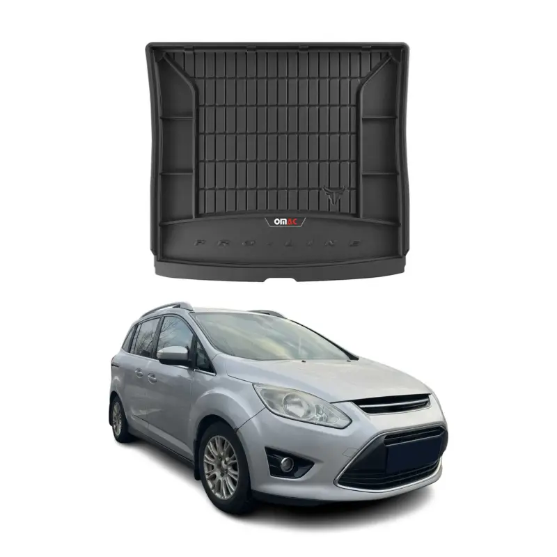 OMAC Gummi Kofferraumwanne für Ford Grand C-Max 2010-2019 TPE Laderaumwanne Sonderaktion