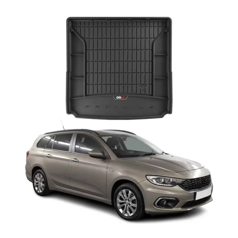 OMAC Gummi Kofferraumwanne für Fiat Tipo Kombi 2015-2026 TPE Laderaumwanne Markenware
