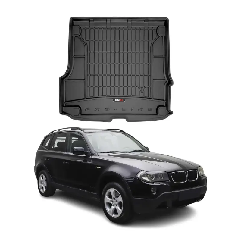 Jetzt Bestellen OMAC Gummi Kofferraumwanne für BMW X3 E83 2003-2010 TPE Laderaumwanne Schwarz