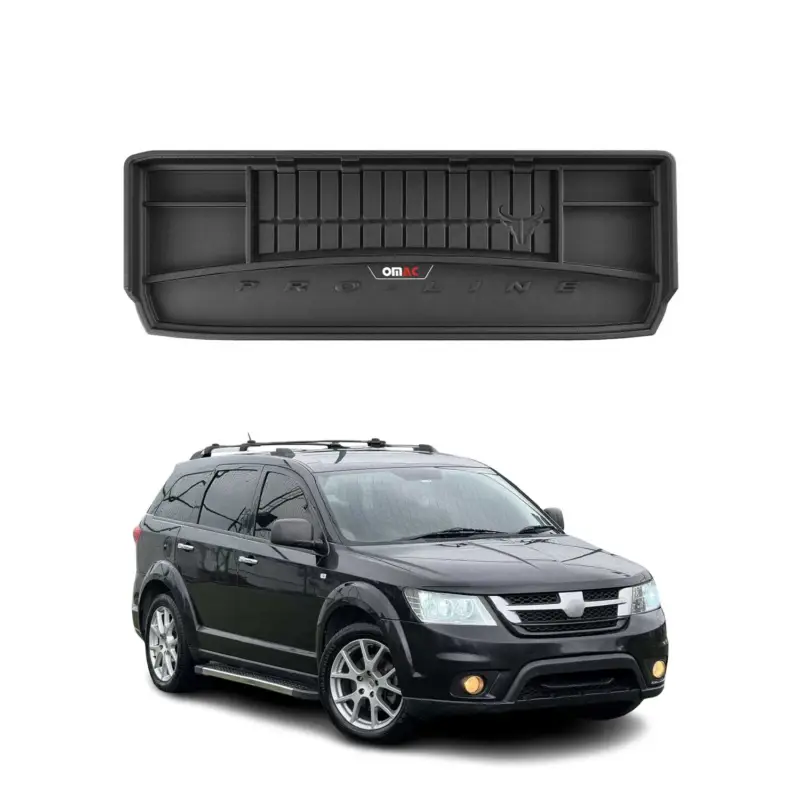 OMAC Gummi Kofferraumwanne für Fiat Freemont 2011-2015 7-Sitz TPE Laderaumwanne Direktkauf