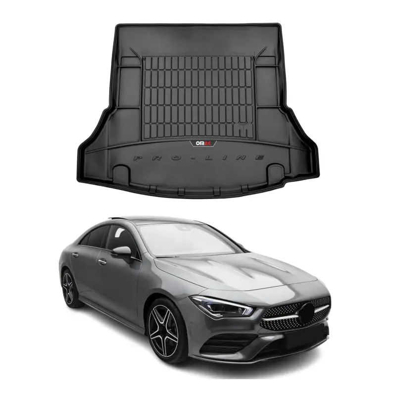 OMAC Gummi Kofferraumwanne für Mercedes CLA C118 2019-2026 TPE Laderaumwanne Echt