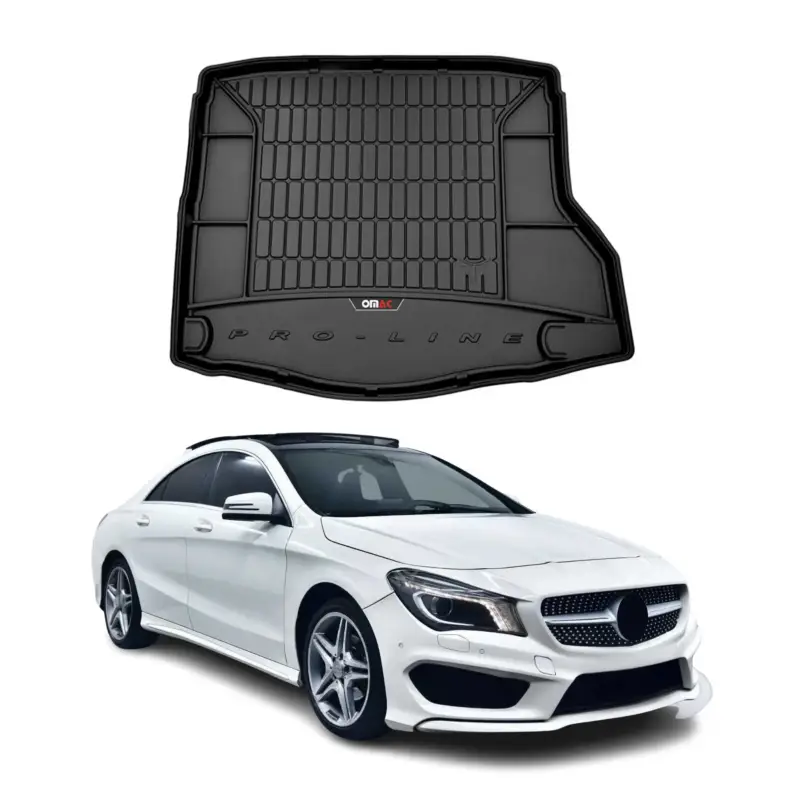 Markenprodukt OMAC Gummi Kofferraumwanne für Mercedes CLA C117 2013-2019 TPE Laderaumwanne