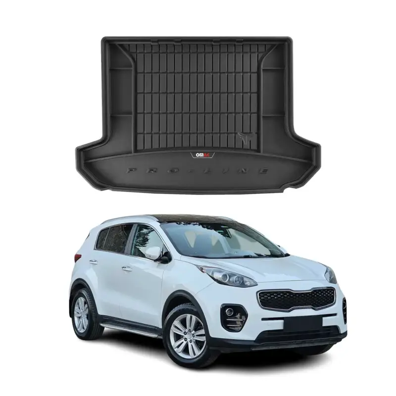 Top-Seller OMAC Gummi Kofferraumwanne für Kia Sportage 2015-2020 TPE Laderaumwanne Schwarz