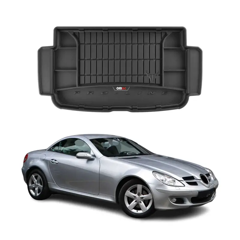 OMAC Gummi Kofferraumwanne für Mercedes SLK R171 2004-2011 TPE Laderaumwanne Bestseller