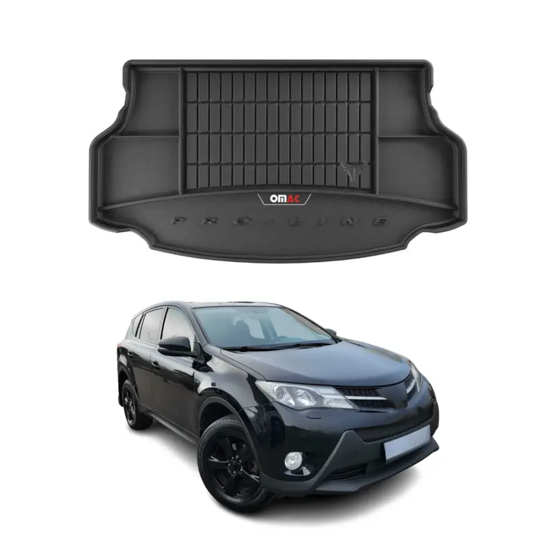 OMAC Gummi Kofferraumwanne für Toyota RAV4 Hybrid 2015-2019 TPE Laderaumwanne Markenprodukt