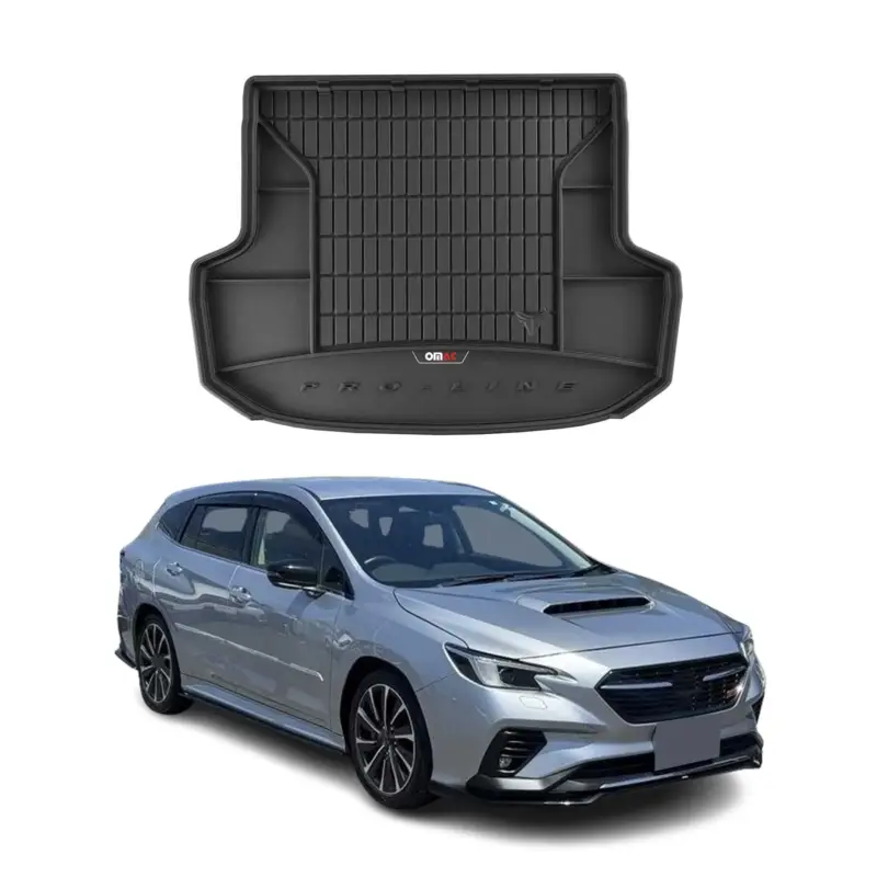 Mega-Angebot OMAC Gummi Kofferraumwanne für Subaru Levorg 2014-2021 TPE Laderaumwanne Schwarz
