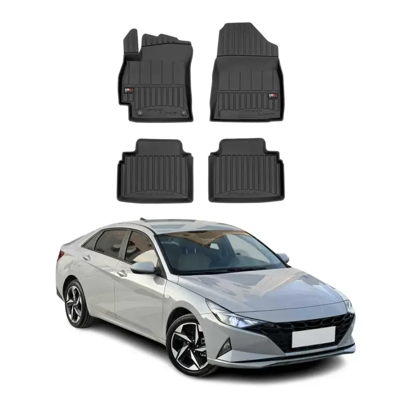 OMAC Gummi Fußmatten für Hyundai Elantra Stufenheck 2021-2026 Premium TPE 4x Direktkauf