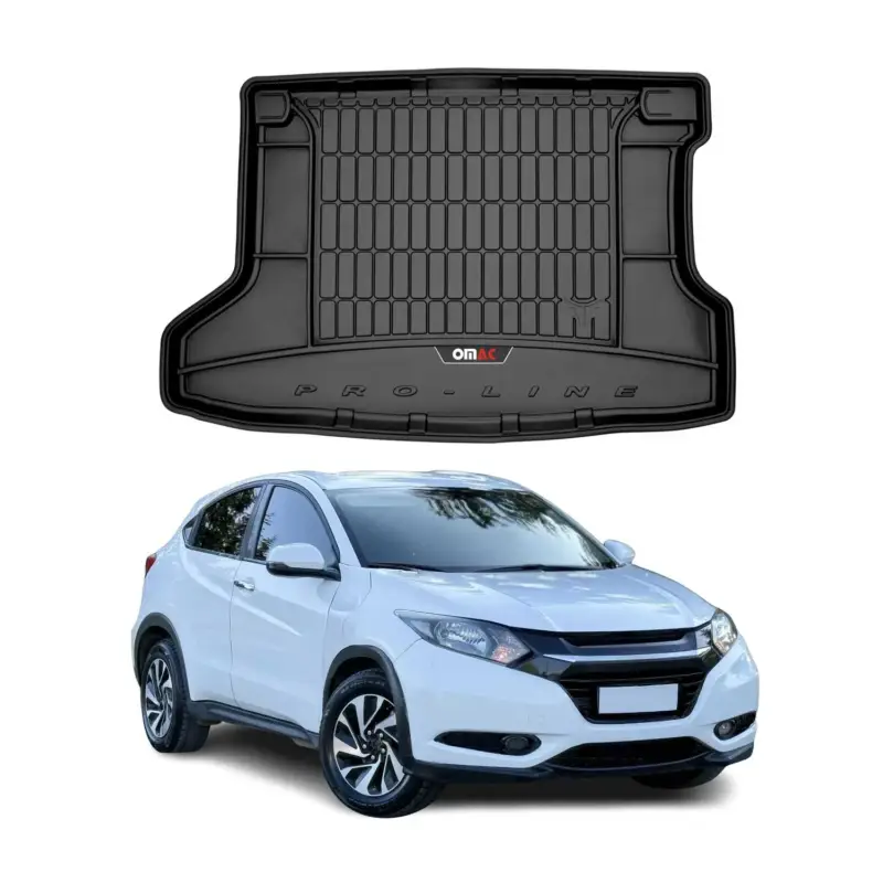 OMAC Gummi Kofferraumwanne für Honda HR-V 2015-2021 TPE Laderaumwanne Schwarz Top-Preis