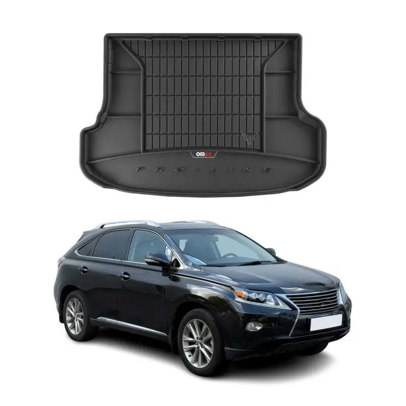 OMAC Gummi Kofferraumwanne für Lexus RX 450H 2008-2015 TPE Laderaumwanne Schwarz Neue Ware