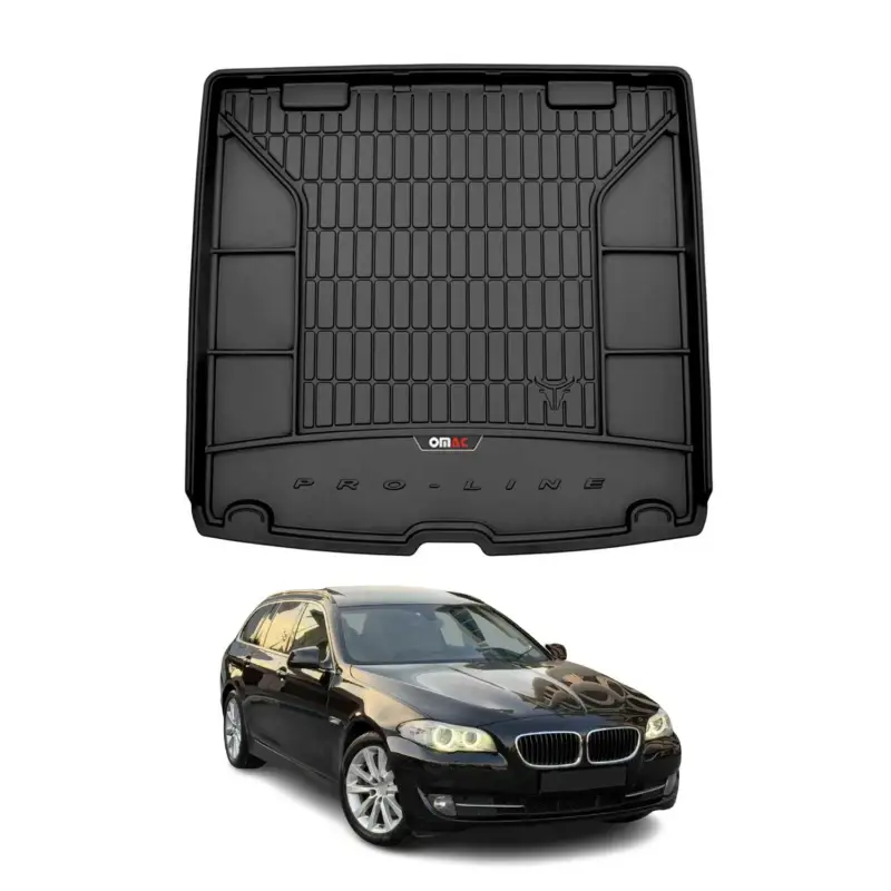 OMAC Gummi Kofferraumwanne für BMW 5er Touring F11 2009-2017 TPE Laderaumwanne Nur Für Kurze Zeit
