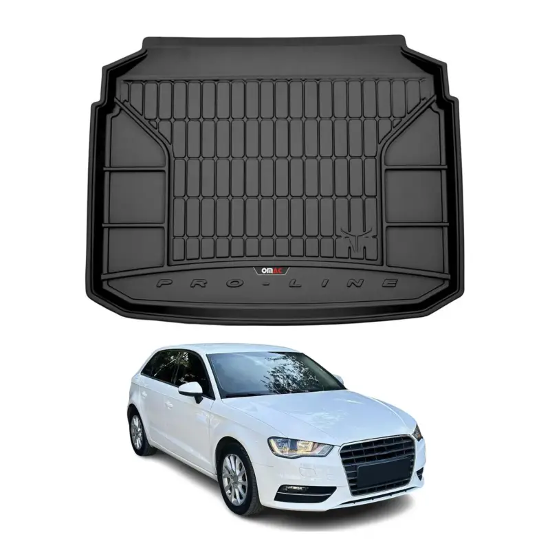OMAC Gummi Kofferraumwanne für Audi A3 A3 Sportback 8V 3tür / 5tür 2012-2020 Direkt Vom Hersteller