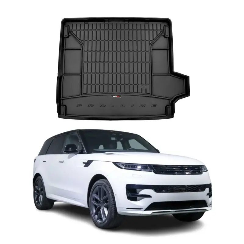 OMAC Gummi Kofferraumwanne für Range Rover Sport 2013-2022 TPE Schwarz Echt