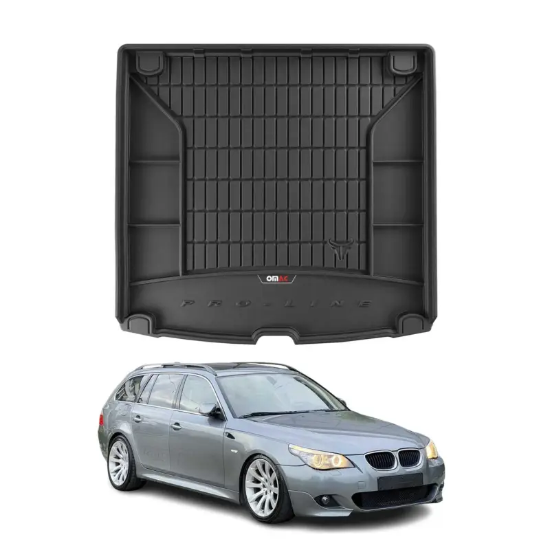 Neue Ware OMAC Gummi Kofferraumwanne für BMW 5er M5 Touring E61 2004-2010 Laderaumwanne