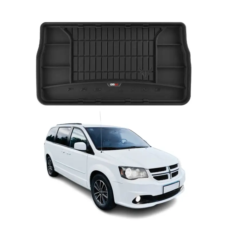 OMAC Gummi Kofferraumwanne für Dodge Grand Caravan / Grand Voyager 2008-2020 TPE Online Kaufen