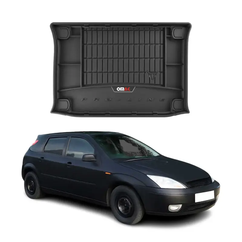 Abverkauf OMAC Gummi Kofferraumwanne für Ford Focus Schrägheck 1999-2007 TPE Laderaumwanne