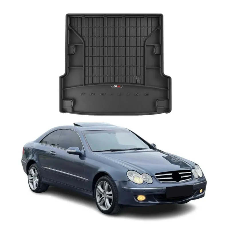 Expressversand OMAC Gummi Kofferraumwanne für Mercedes CLK W209 2002-2009 TPE Laderaumwanne