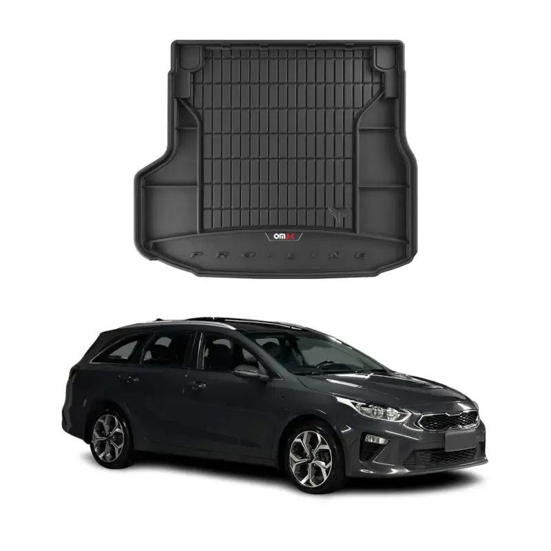 OMAC Gummi Kofferraumwanne für Kia Ceed Kombi 2019-2026 mit Subwoofer TPE Direktkauf