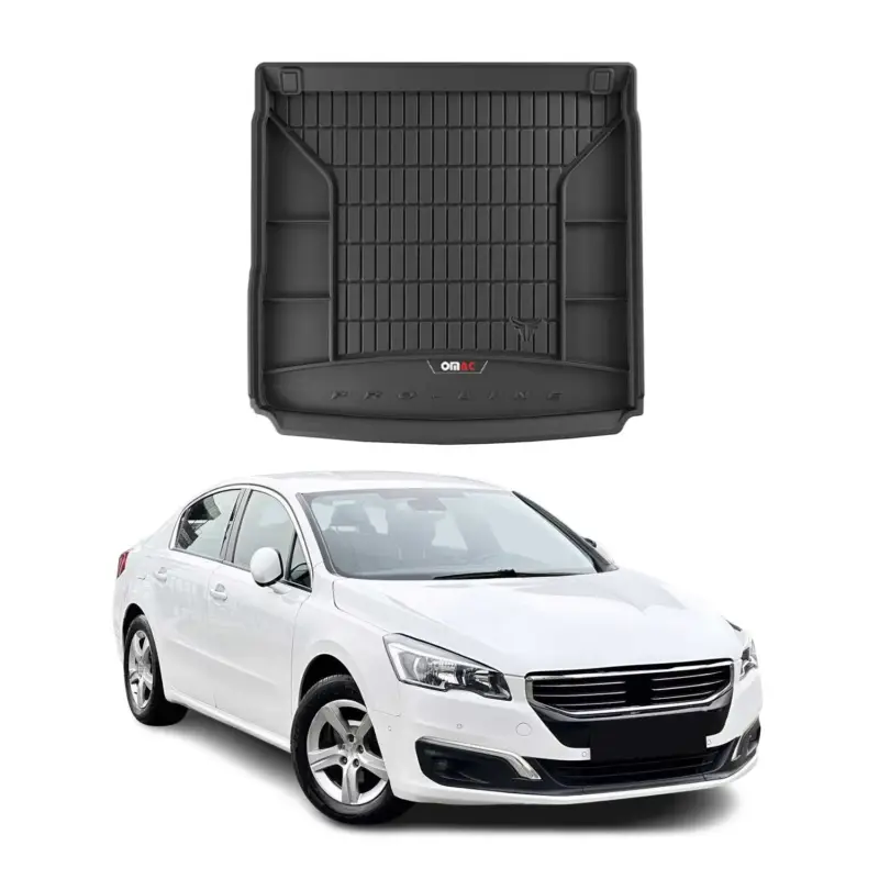OMAC Gummi Kofferraumwanne für Peugeot 508 Kombi 2011-2018 3D TPE Laderaumwanne Sale