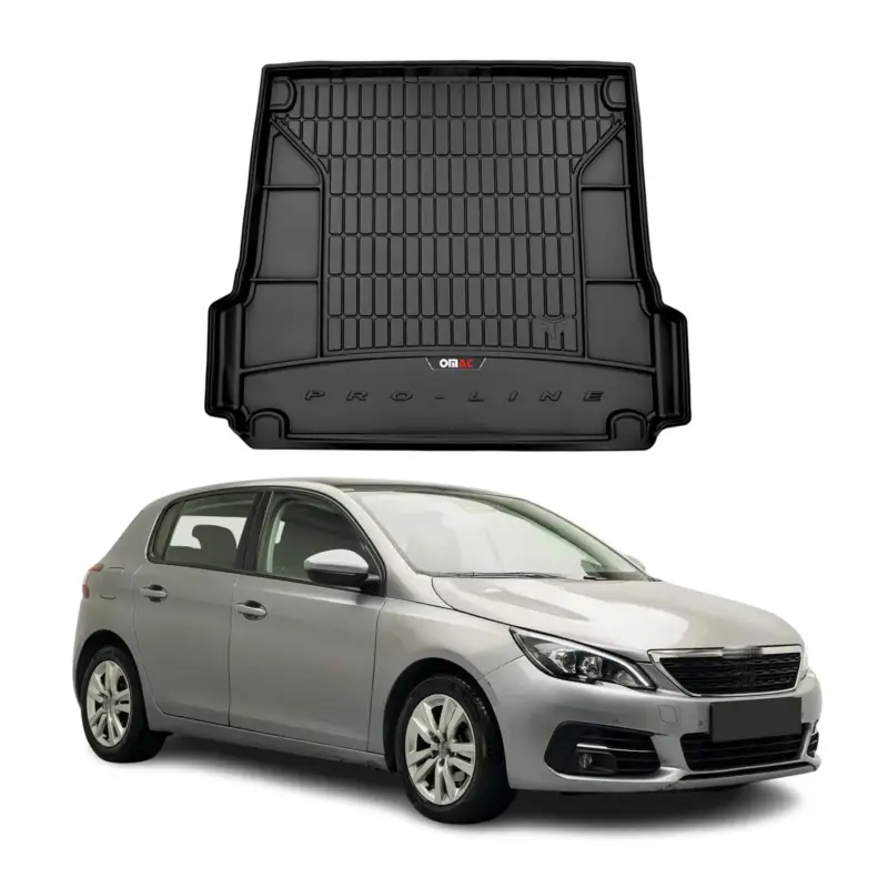 Jetzt Kaufen OMAC Gummi Kofferraumwanne für Peugeot 308 Kombi 2013-2021 mit seitlicher Ablage