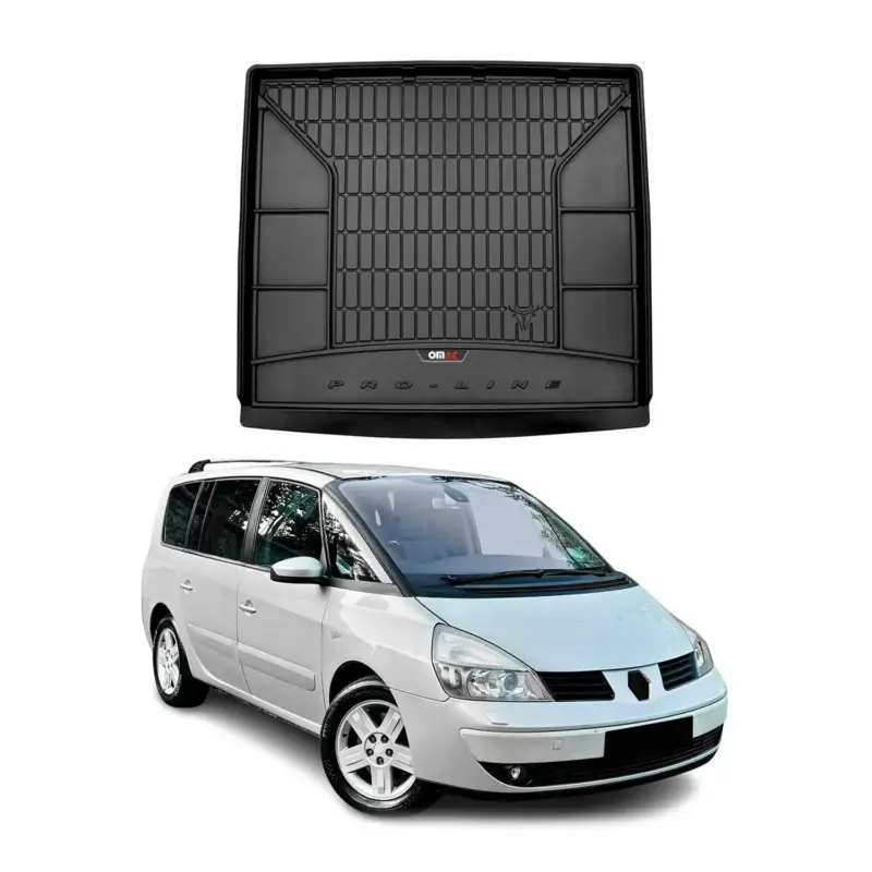 Sofort Bestellen OMAC Gummi Kofferraumwanne für Renault Espace 2002-2014 Klappbare 3.Reihe