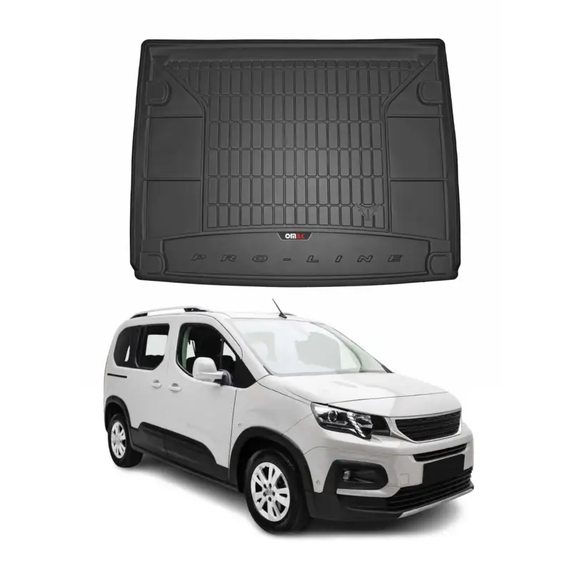 OMAC Gummi Kofferraumwanne für Peugeot Rifter 2018-2024 TPE Laderaumwanne Jetzt Kaufen