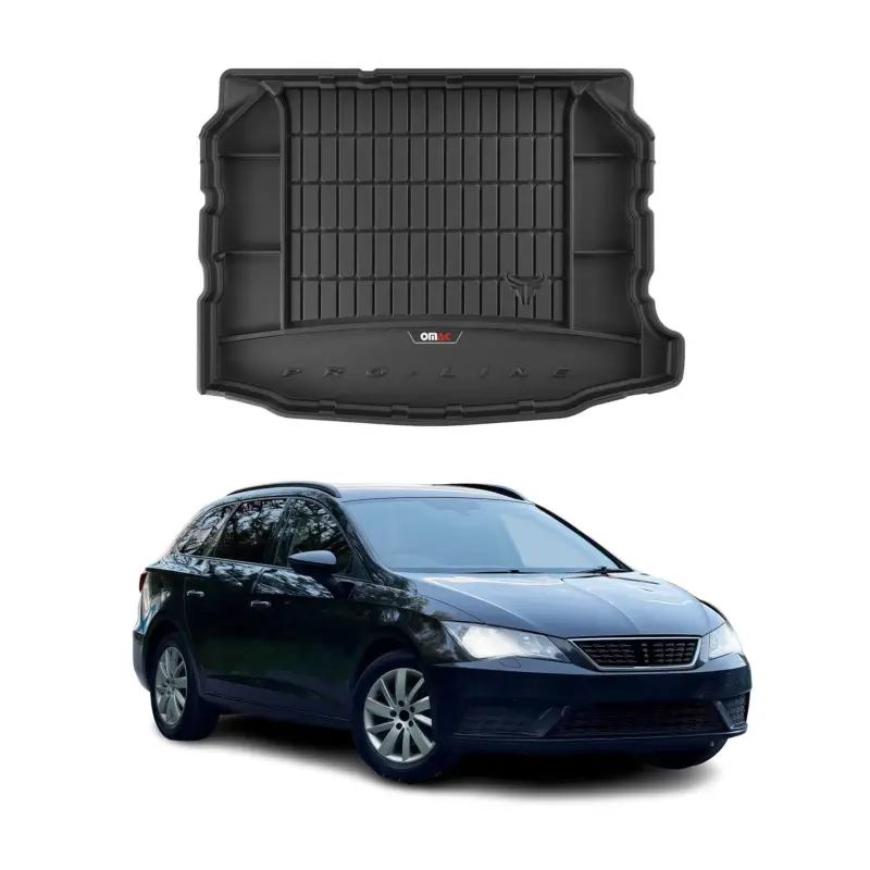 Abverkauf OMAC Gummi Kofferraumwanne für Seat Leon Cupra 2012-2020 TPE Laderaumwanne