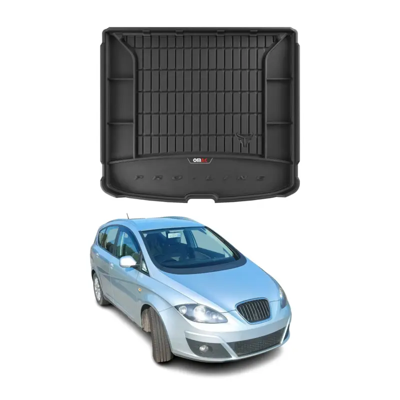 OMAC Gummi Kofferraumwanne für Seat Altea XL 2004-2015 TPE Laderaumwanne Schwarz Direkt Vom Hersteller