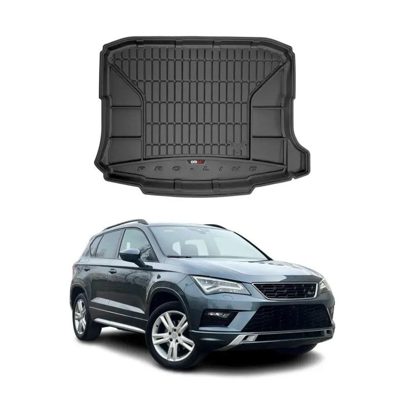 OMAC Gummi Kofferraumwanne für Seat Ateca 2016-2026 TPE Laderaumwanne Schwarz Günstig