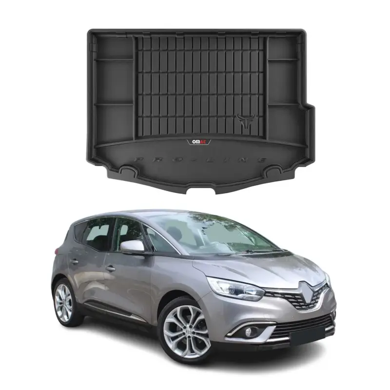 Heißes Angebot OMAC Gummi Kofferraumwanne für Renault Scenic 2016-2022 TPE Laderaumwanne
