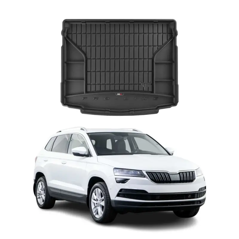 Mega-Angebot OMAC Gummi Kofferraumwanne für Skoda Karoq 2017-2026 TPE Laderaumwanne Schwarz