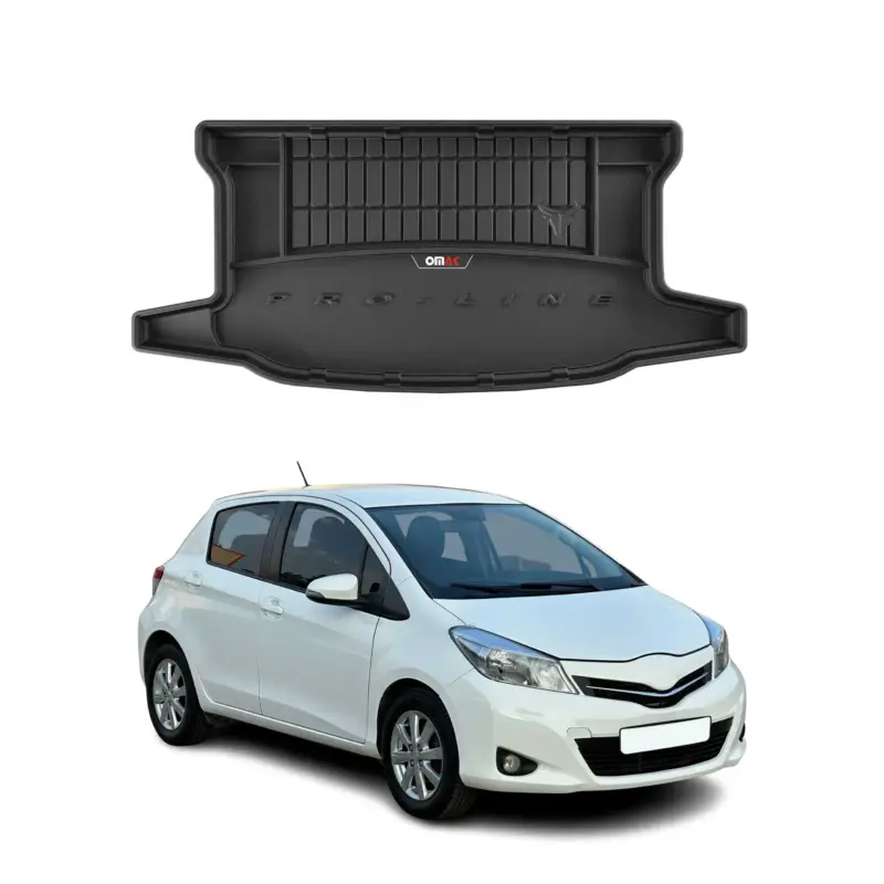 OMAC Gummi Kofferraumwanne für Toyota Yaris Active 2013-2018 TPE Laderaumwanne Schneller Versand