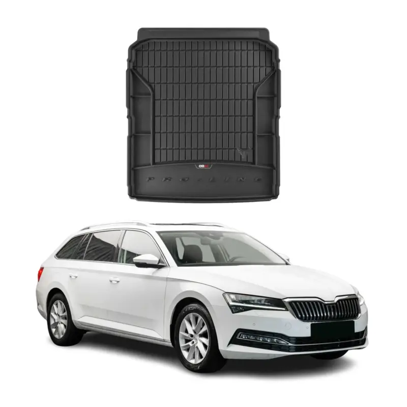 OMAC Gummi Kofferraumwanne für Skoda Superb Kombi 2015-2024 TPE Laderaumwanne Sonderaktion