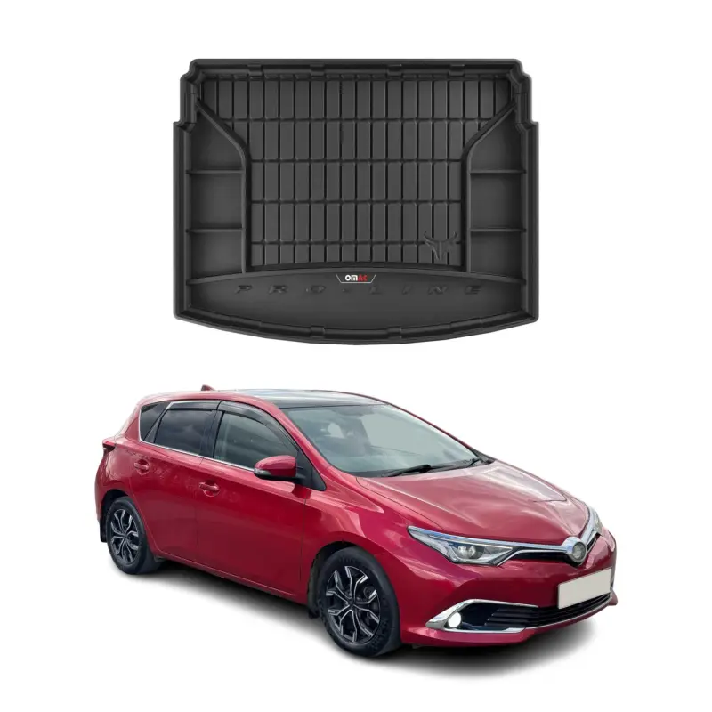 Nur Für Kurze Zeit OMAC Gummi Kofferraumwanne für Toyota Auris 2012-2018 ohne Seitenablage Schwarz