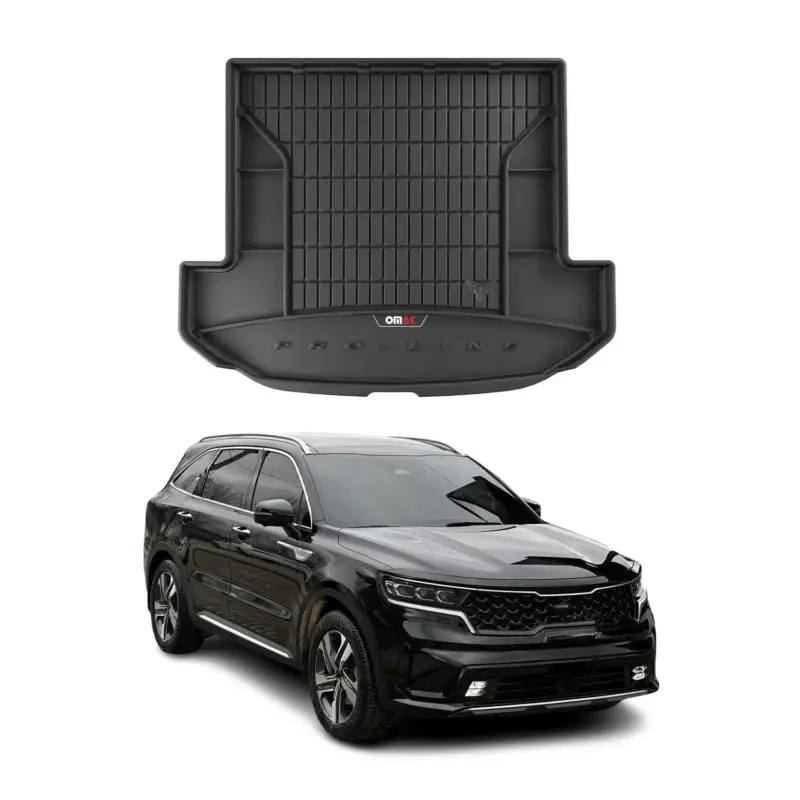 OMAC Gummi Kofferraumwanne für Kia Sorento Hybrid PHEV 2020-24 Klappbare 3.Reihe Meistverkauft
