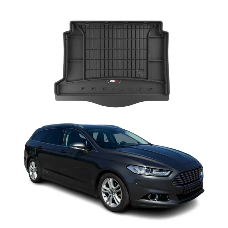 OMAC Gummi Kofferraumwanne für Ford Mondeo mk5 Turnier Hybrid 2014-2022 TPE Abverkauf
