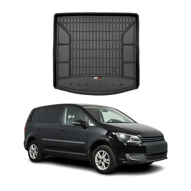 Letzte Chance OMAC Gummi Kofferraumwanne für VW Touran 2010-2015 TPE Laderaumwanne Schwarz
