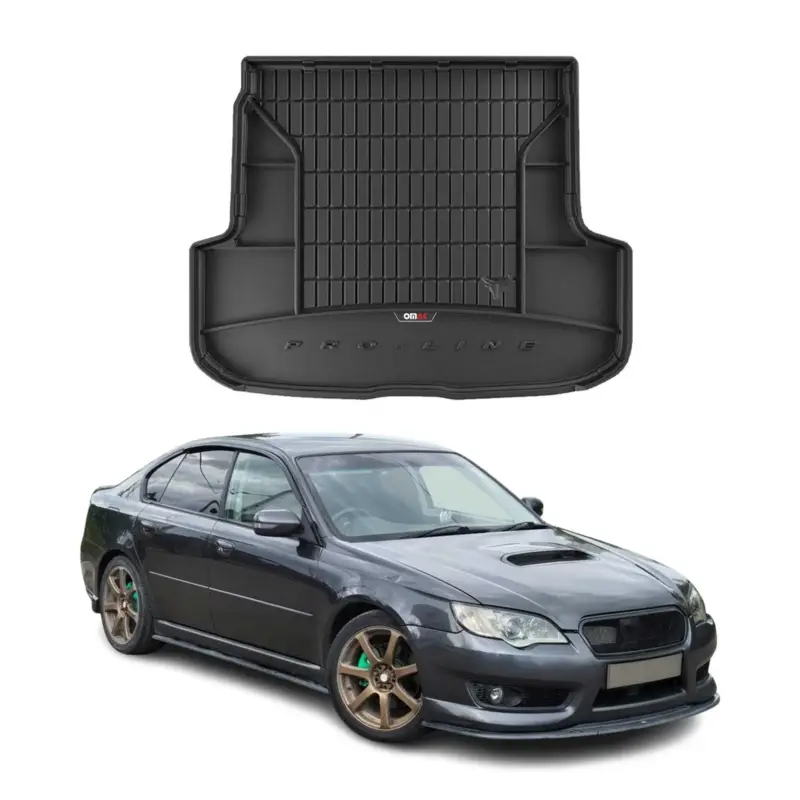 OMAC Gummi Kofferraumwanne für Subaru Legacy 2003-2009 TPE Laderaumwanne Schwarz Saisonangebot