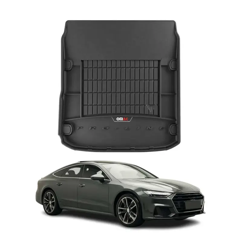 OMAC Gummi Kofferraumwanne für Audi A7 C8 Sportback 2018-2026 Laderaumwanne Ausverkauf