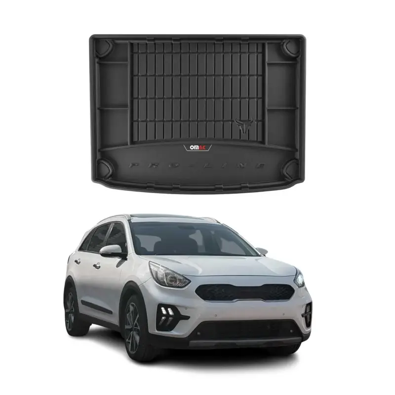 OMAC Gummi Kofferraumwanne für Kia Niro I 2017-2022 Hybrid TPE Laderaumwanne Nur Für Kurze Zeit