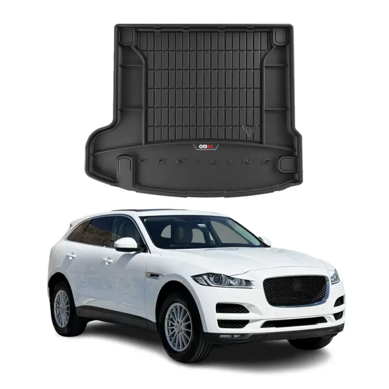 OMAC Gummi Kofferraumwanne für Jaguar F-Pace 2016-2020 Pre-FL TPE Laderaumwanne Sonderangebot