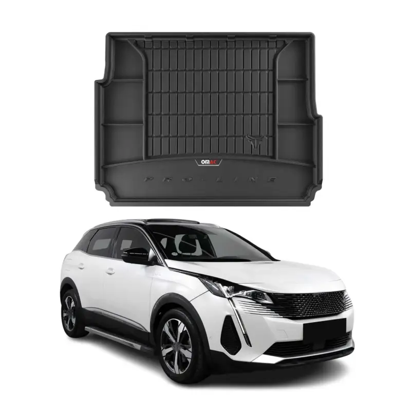 Sichere Zahlung OMAC Gummi Kofferraumwanne für Peugeot 3008 2016-2024 Hybrid TPE Laderaumwanne