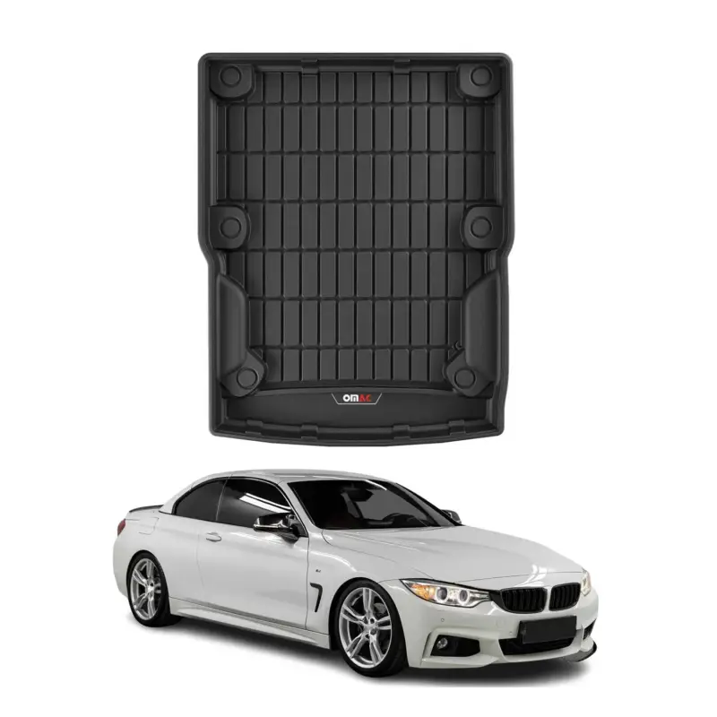 OMAC Gummi Kofferraumwanne für BMW 4er F33 Cabrio 2013-2020 TPE Laderaumwanne Direkt Vom Hersteller