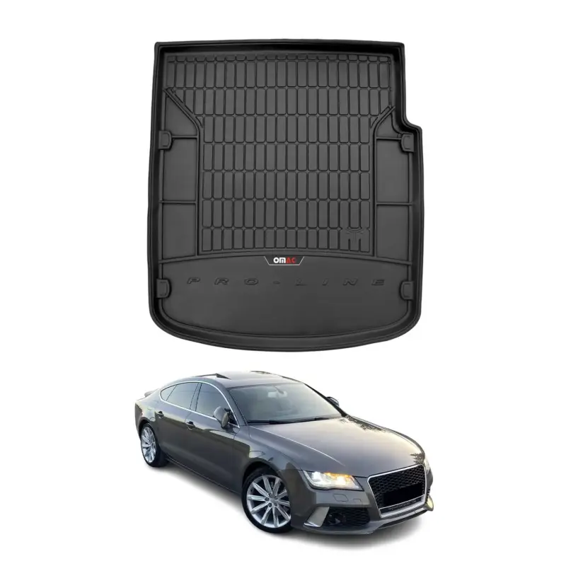 Neue Ware OMAC Gummi Kofferraumwanne für Audi A7 Sportback 2010-2018 TPE Laderaumwanne