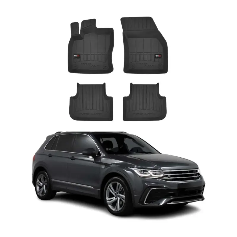 Sonderangebot OMAC Gummi Fußmatten für VW Tiguan 2016-2024 Premium TPE 3D Automatten 4tlg