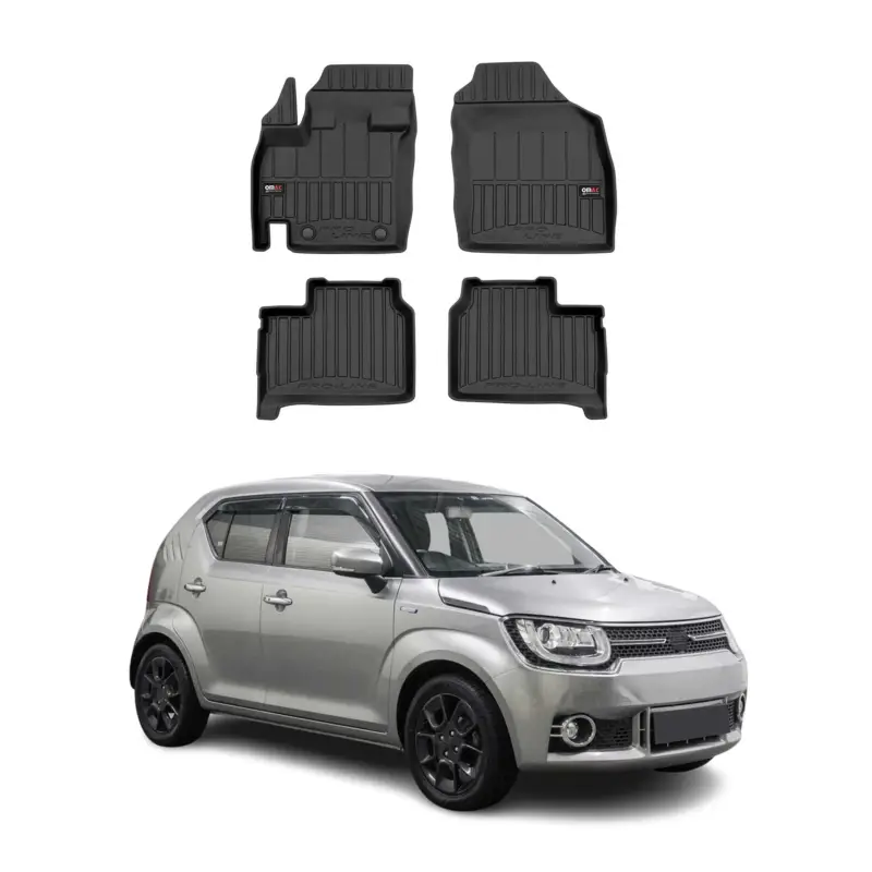 Markenprodukt OMAC Gummi Fußmatten für Suzuki Ignis 2016-2026 Premium TPE Automatten 4tlg