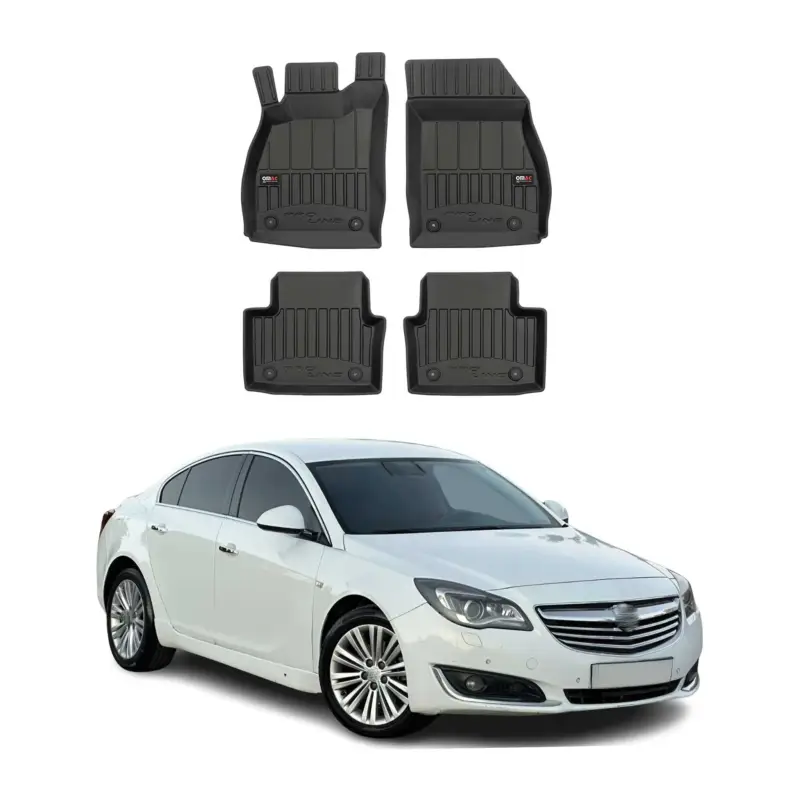 OMAC Gummi Fußmatten für Opel Insignia 2008-2017 Premium TPE Automatten 4tlg Geprüft