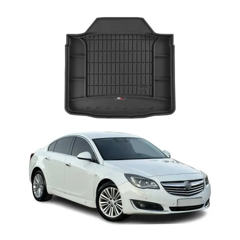 Knallerangebot OMAC Gummi Kofferraumwanne für Opel Insignia 2008-2017 TPE Laderaumwanne Schwarz